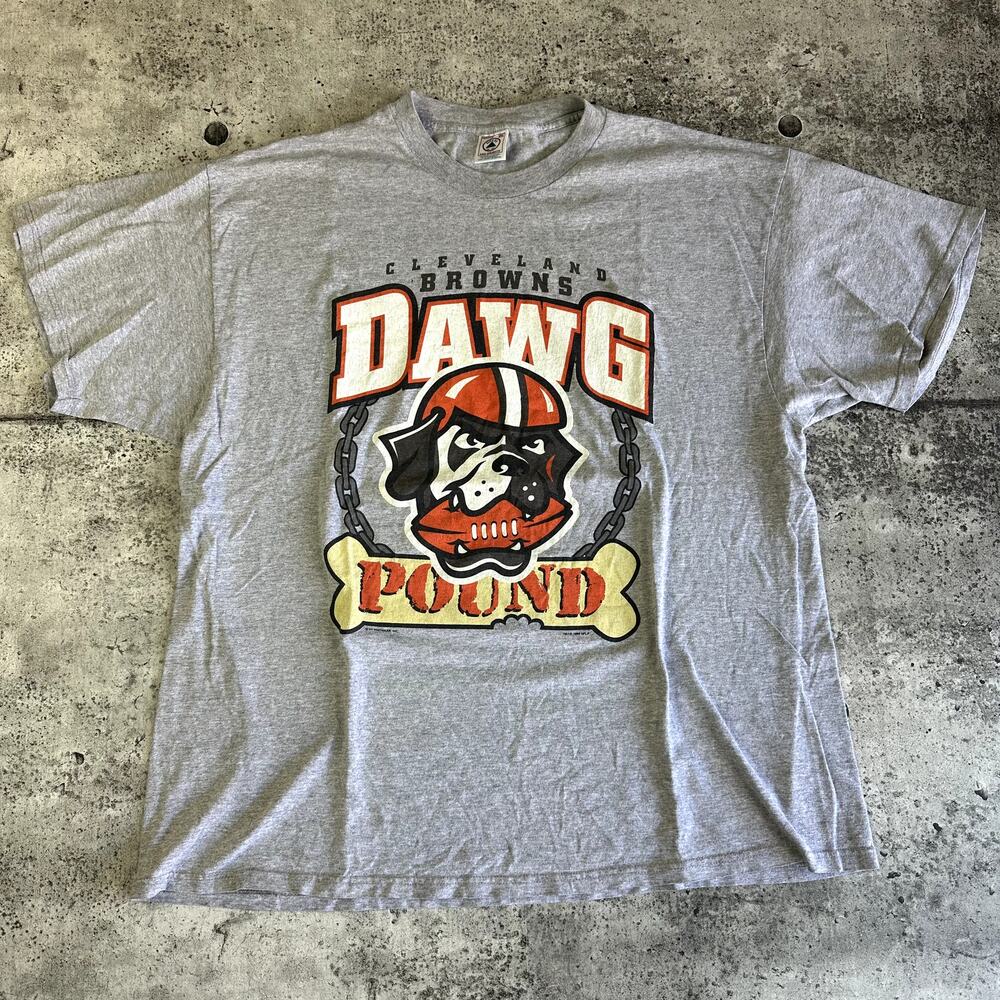 Vintage Cleveland Browns Shirt Dawg Pound XXL